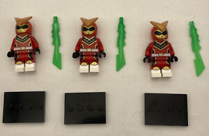 Lego Series 20 Super Warrior Minifigure #9 71027 Lot Of 3 Complete