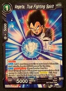 Vegeta, True Fighting Spirit | BT12-133 C | Common | Black | Dragonball Super - Picture 1 of 3