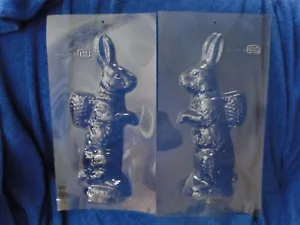 New Vintage Mardi Gras 16"- 2 piece Easter Bunny Candy Mold - Picture 1 of 4