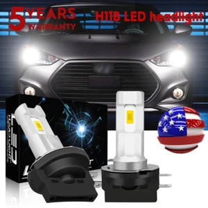 H11B LED Headlight Bulbs Conversion Kit Low Beam For Kia Rio Hatchback 2012-2017 - Picture 1 of 12