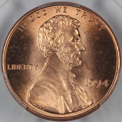1994 PCGS MS67RD Lincoln Cent 47027907 Cover