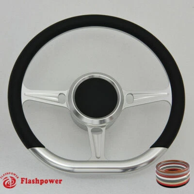 Volantes 14" Tipo D Billet Hot Rod GM Buick Riviera Lesabre Foto 1 de 4