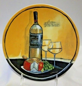 Sip & Slice By Mikasa Salad Plate 8 1/4" Dia - Picture 1 of 4