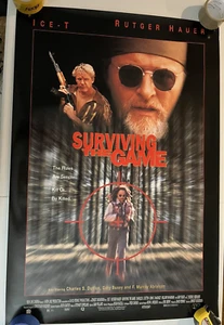 Surviving the Game Original video release poster 27 x 39.5 Rolled - Picture 1 of 1