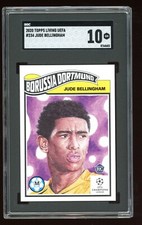 2020 Topps Living Set UEFA Jude Bellingham Rookie SGC 10 GEM MINT | #234 BVB