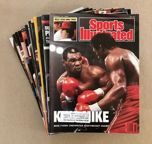 Sports Illustrated Magazine, 13 LOT BOXCOVER, Tyson, Holyfield, Foreman - Bild 1 von 4