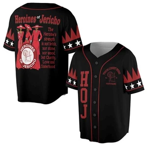 Personalized Heroines of Jericho HOJ Sisterhood Baseball Jersey S-5XL - Picture 1 of 12