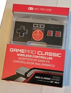 NES CLASSIC EDITION - WII & WII U - GAME PAD CLASSIC WIRELESS CONTROLLER - NEW - Picture 1 of 2