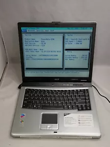 FOR PARTS 15" Acer TravelMate 4150 (Pentium M 725/2GB RAM/NO HDD) - Picture 1 of 9