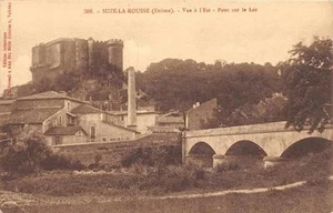 CPA 26 SUZE LA ROUSSE VUE A L'EST PONT SUR LE LEZ - Bild 1 von 1