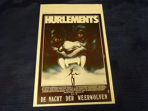 ORIGINAL MOVIE POSTER / AFFICHE CINEMA - HURLEMENTS - Afbeelding 1 van 1