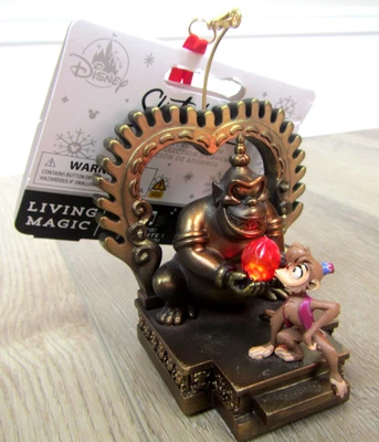 NUEVO ORNAMENTO CUADERNO DE BOCETOS DISNEY 2025 ALADDIN CUEVA DE LAS MARAVILLAS ABU RUBÍ LUZ SONIDO Foto 1 de 2