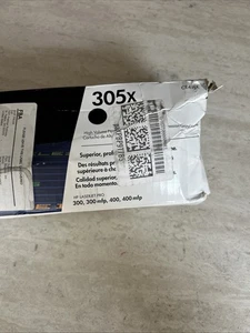 HP 305X (CE410X) Tonerkassette Schwarz - Verpackung geöffnet beschädigt - Bild 1 von 8
