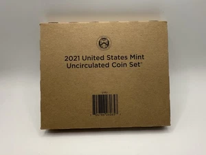 2021 Uncirculated Coin Set U.S. Mint OGP with COA Denver & Philadelphia Mint - Picture 1 of 2