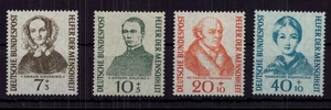 Bund Michel Nummer 222 - 225 postfrisch - Picture 1 of 1