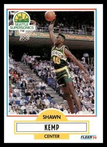 1990-91 Fleer #178 Shawn Kemp - Picture 1 of 2