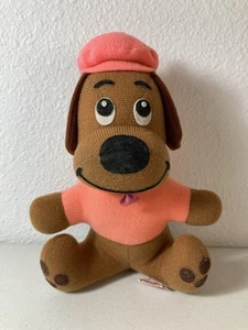 Fun Farm - Vintage 1980 Plush 7” Dog With Orange Hat & Shirt - Picture 1 of 7