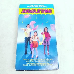 Juggle Time VHS Tape Scarves Children 1996 - Picture 1 of 8