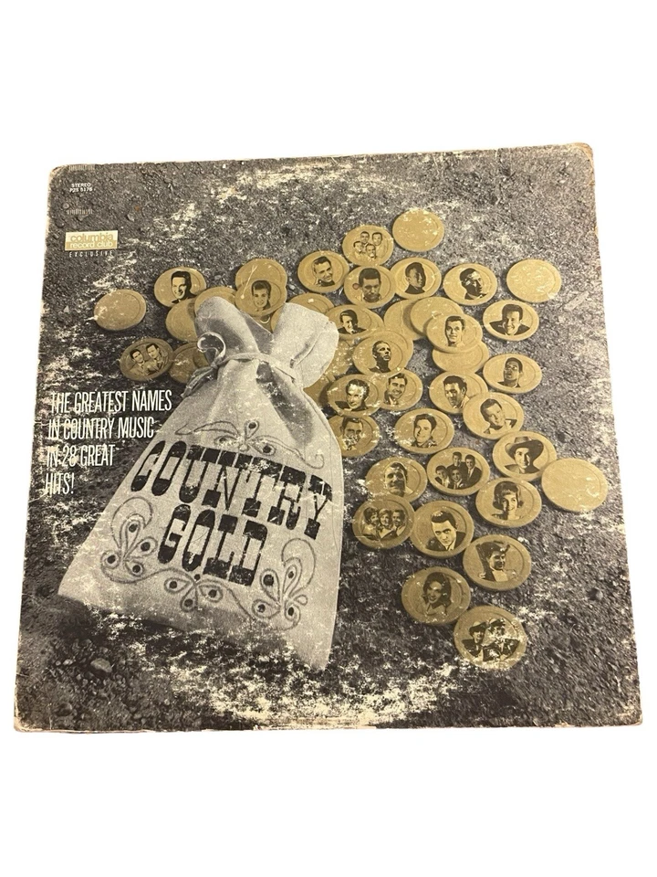 Vinyl LP - The Greatest Names In Country Music In 28 Great Hits - Columbia 1967 Foto 1 de 4