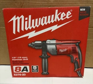Original Genuine Milwaukee Cord 1/2” (13mm) 5376-20Hammer Drill Brand New In Box - Picture 1 of 7