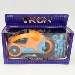 Disney World Parks 2023 Tron Lightcycle Run Action Figure With Orange Vehicle - Picture 1 of 2