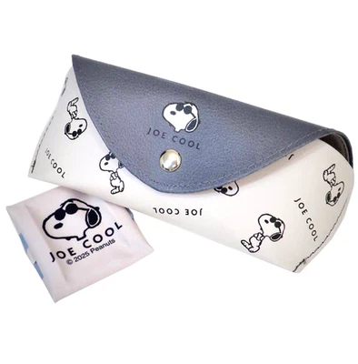 Estuche para gafas Snoopy Joe Cool con paño de limpieza de Japón CACAHUETES Foto 1 de 4