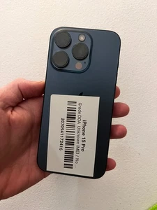 Apple iPhone 15 Pro Blue Titanium (For Parts Read) - Afbeelding 1 van 6