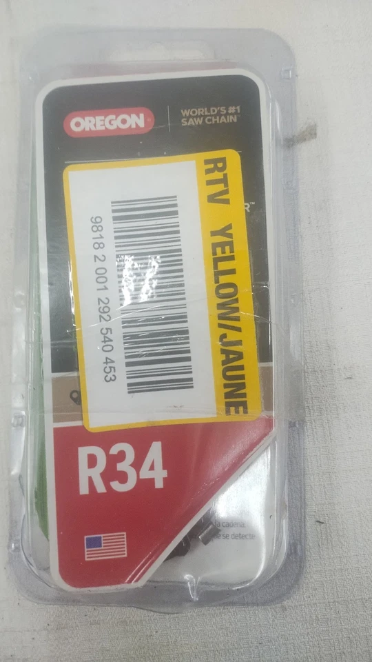 Cadena de motosierra Oregon AdvanceCut R34 hoja de repuesto de 8" 3/8" .043" 1,1 mm Foto 1 de 1