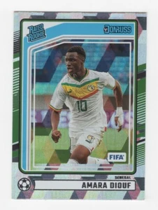 2024-25 DONRUSS SOCCER CUBIC RATED ROOKIE AMARA DIOUF SENEGAL #190 - Picture 1 of 2