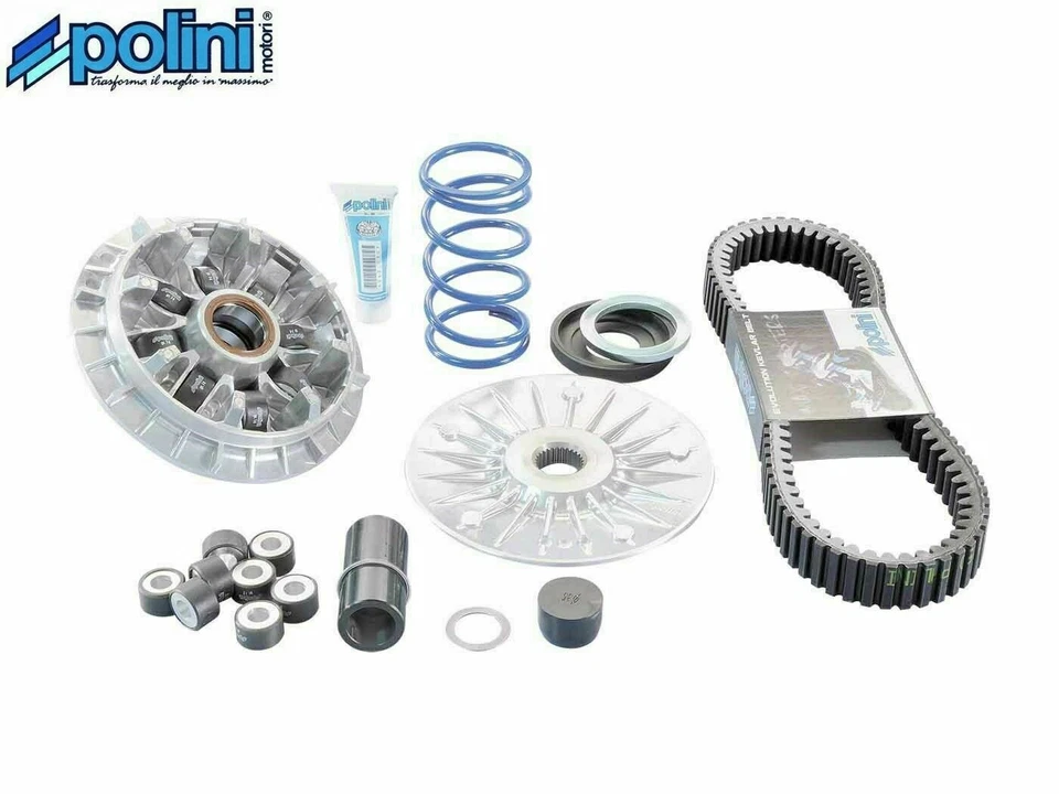 KIT VARIATORE POLINI HI-SPEED EVOLUTION + CINGHIA YAMAHA T-MAX TMAX 530 560 ie - Immagine 1 di 1