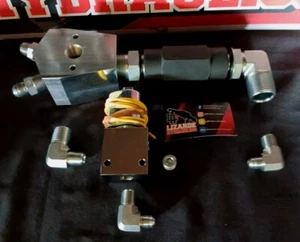 Lowrider Hydraulics Y Block 1" configuración de montaje de tolva, para una sola bomba *Con DUMP  - Imagen 1 de 2