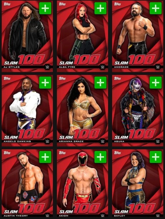 [DIGITAL] Topps Slam - SLAM 100 25 S1 - Red Base - Pick - Image 1 of 1