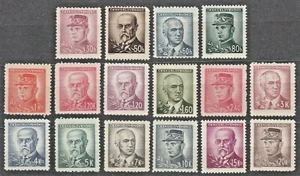 CZECHOSLOVAKIA 1945 SC#292/304 **MNH set, M.R. Stefanik, E. Benes, T.G. Masaryk. - Imagen 1 de 1