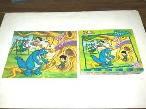 100% Complete ! Dragon Tales 24 Piece Puzzle PBS Dinosaur Slide Park Swing Play - Picture 1 of 10