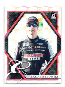 2022 Donruss 2022 Donruss #E19 Brad Keselowski Elite Series Checkers Team Penske - Bild 1 von 2