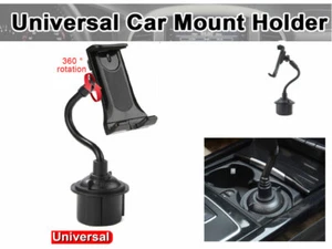 Soporte universal de rotación 360 para teléfono/tableta montaje en taza de automóvil para iPhone, iPad, S20 - Imagen 1 de 2