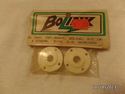 Bolink 3421 Front Adapter RC10 and others 5/16 O.D. Bearings vintage - Image 1 of 2