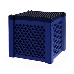 Blue Aquarium Water Purifier Cube Activated Filter Activated Carbon Filter - Picture 1 of 6