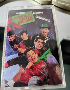 New Kids On The Block - Merry Merry Christmas Cassette Tape 1989 Vintage - Picture 1 of 4