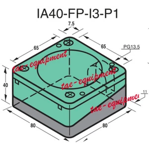 Neuer 100% quadratischer hochpräziser Näherungsschalter IA40-FP-I3-P1 ML - Picture 1 of 2