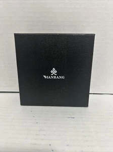 Cintura Manbang marrone modello coccodrillo - Foto 1 di 4