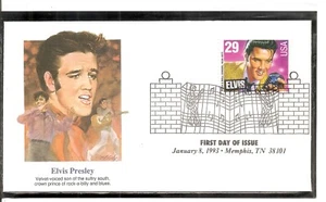 US Scott # 2721 Elvis Presley FDC. Fleetwood Cachet. 5 - Picture 1 of 1