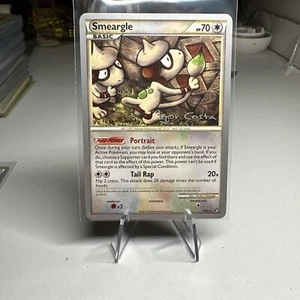 Tarjeta Pokémon 2010 RARA Smeargle 8/90 HGSS Undaunted CAMPEÓN 2012 casi nueva - Imagen 1 de 4