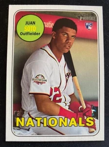 2018 Topps Heritage High Number - #502 Juan Soto (RC) - Picture 1 of 2