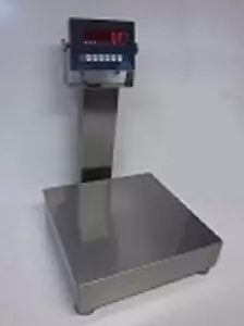 Plataforma de banco lavado 20 X 20 escala digital 400 libras NTEP comercio legal - Imagen 1 de 3