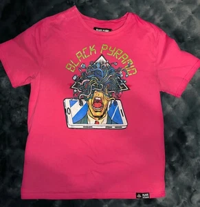 Pirámide Negra Rosa Caliente Cerebro Rod Hombre Talla Grande Usado en Excelente Condición - Imagen 1 de 9