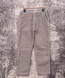 Todd Snyder Pants Medium Mens Gray Corduroy Weekend Drawstring Casual Ankle - Picture 1 of 8