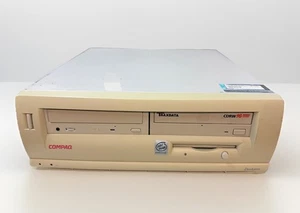 COMPAQ Deskpro Pentium III 1GHz 256 MB 20 GB IDE Windows XP Pro retrò - Foto 1 di 11