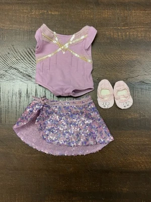 American Girl Doll Isabel’s Leotard, Sequin Skirt, And Ballet Slippers - Image 1 of 2