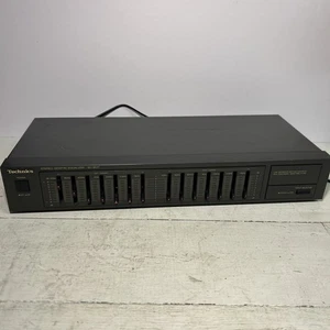Technics SH-8017 2-Channel EQ 7 Band Stereo Radio Graphic Equalizer Works - Picture 1 of 5